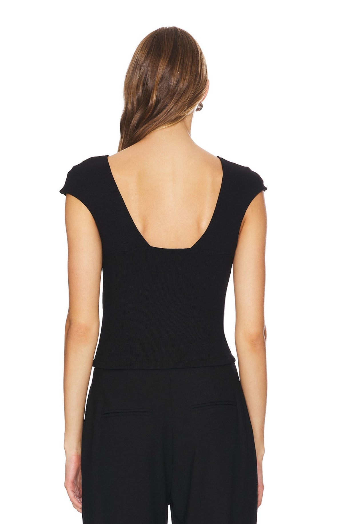LNA Nouvelle Ribbed Top