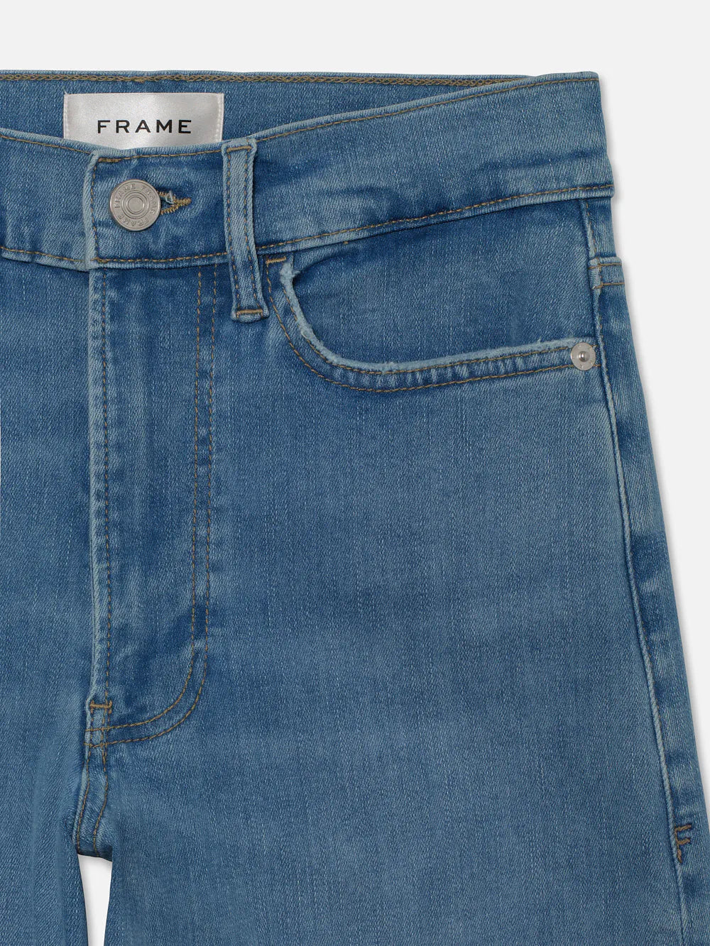 Frame Le Slim Palazzo Raw Fray