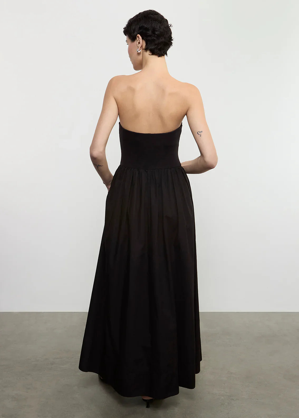Enza Costa Cotton Resort Strapless Dress