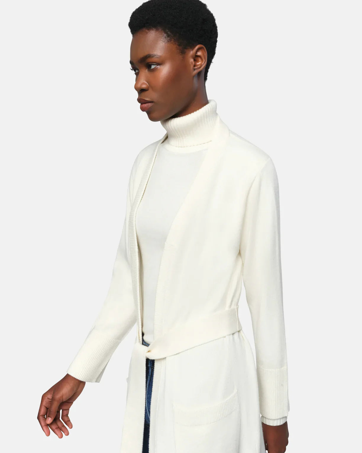 Apparis Alessi Long Belted Cardi