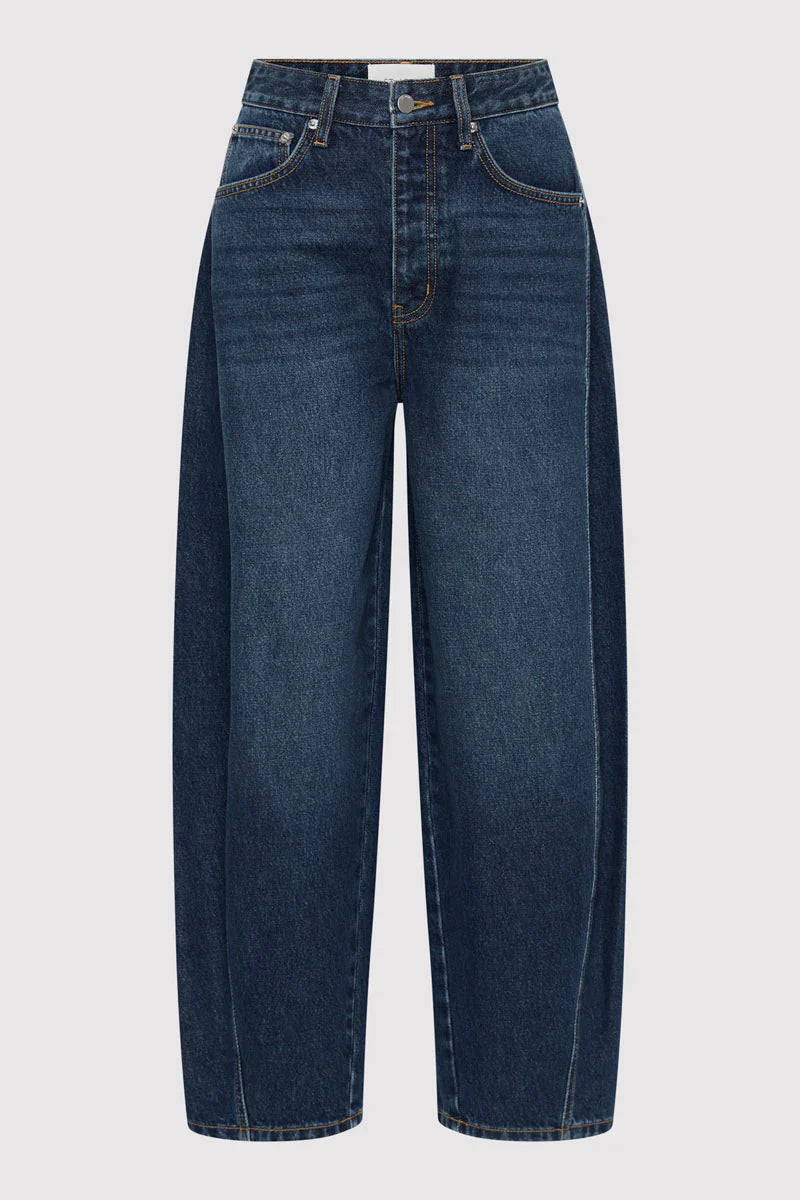 St. Agni Mid Rise Balloon Jeans