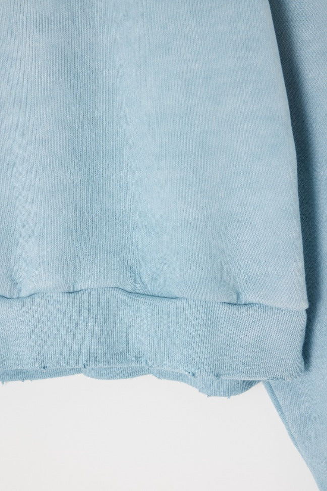 Moussy Garment Dyed Crewneck Sweatshirt