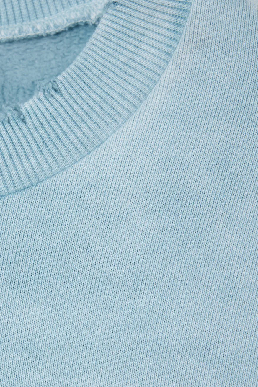 Moussy Garment Dyed Crewneck Sweatshirt