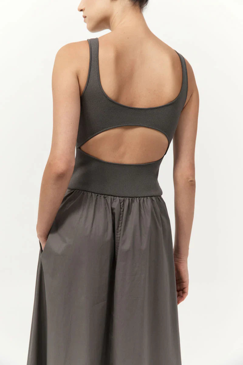 St. Agni Bateau Cutout Dress