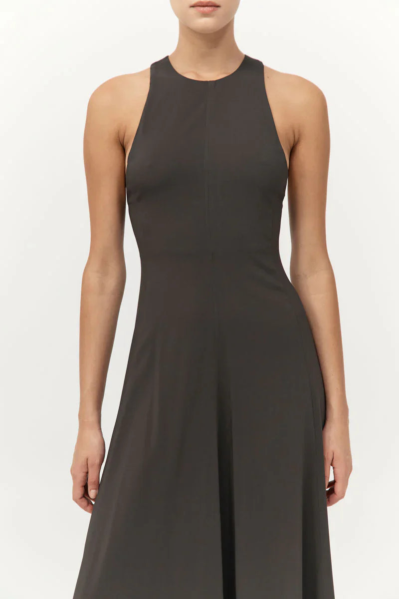 St. Agni Cut Away Maxi Dress