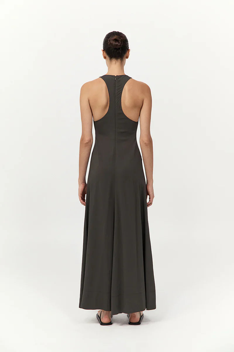 St. Agni Cut Away Maxi Dress