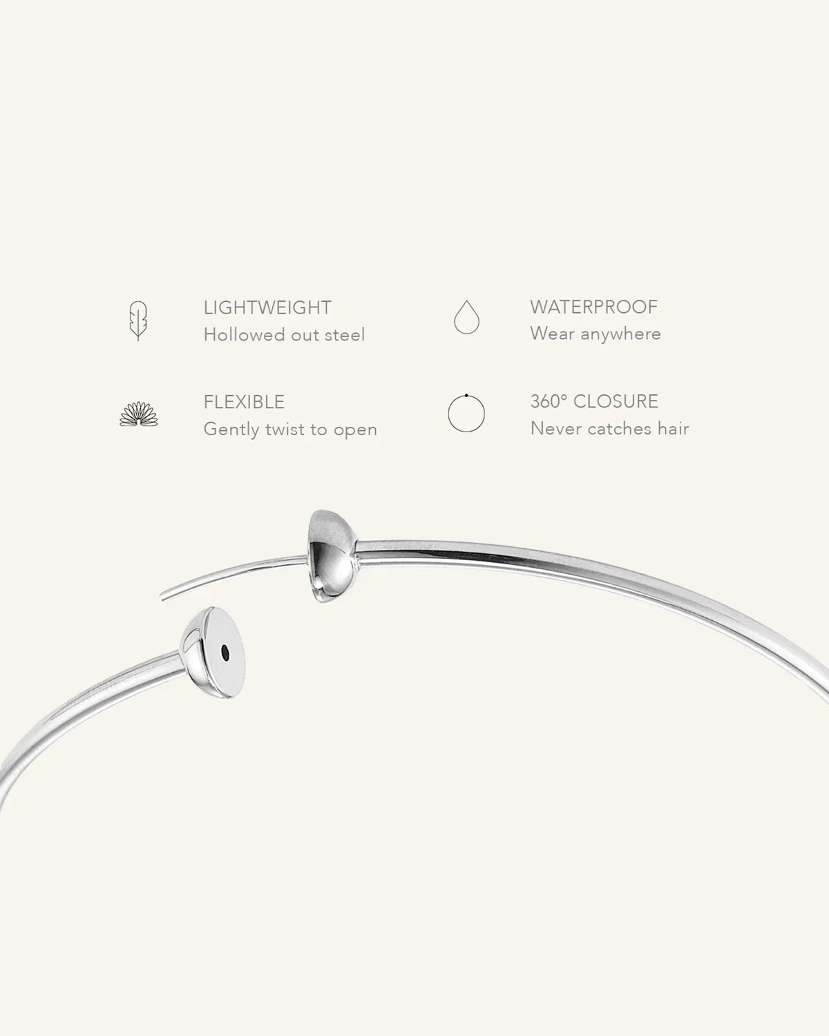 Jenny Bird Icon Hoops Small