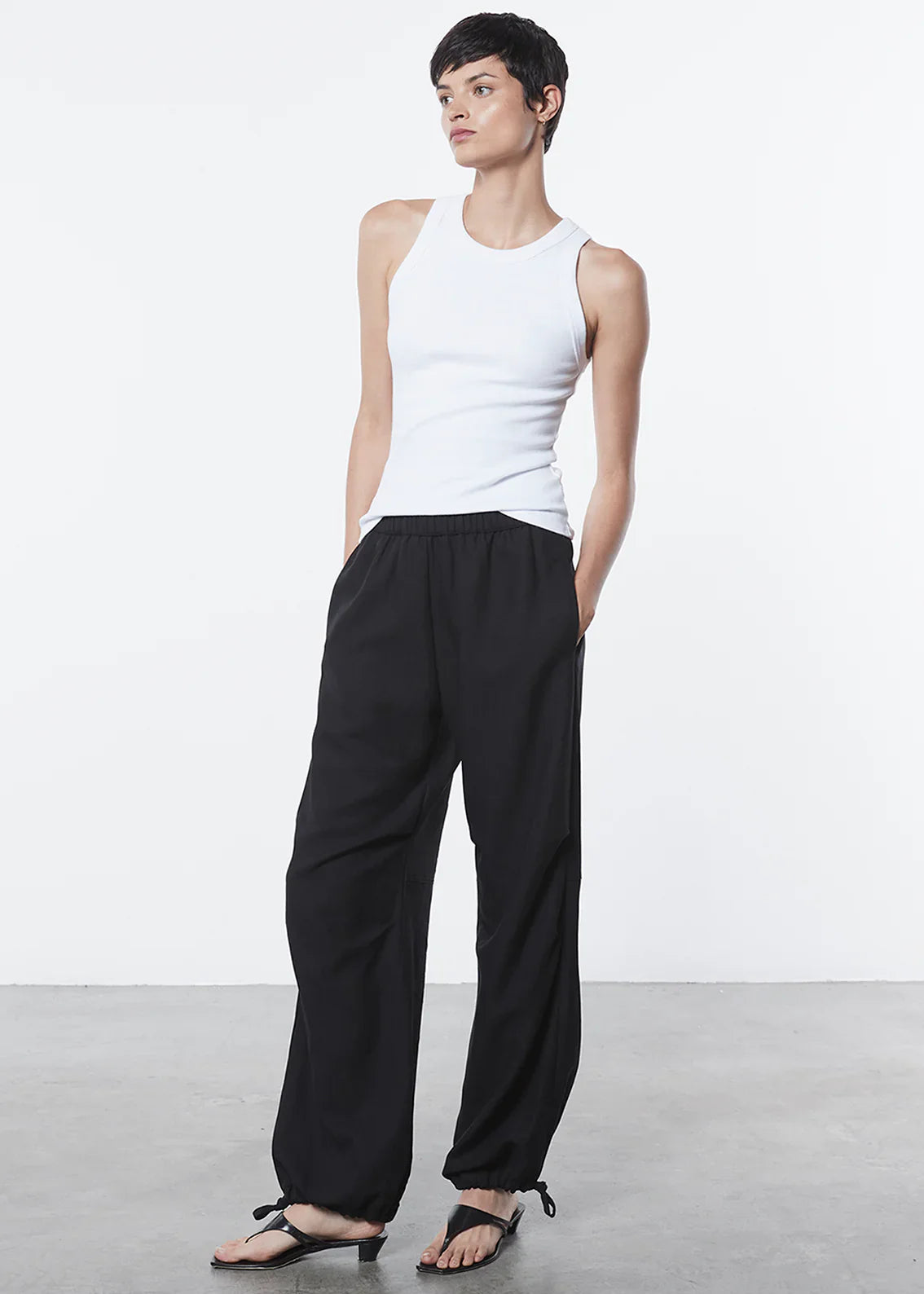 Enza Costa Supima Cotton Sheath Tank