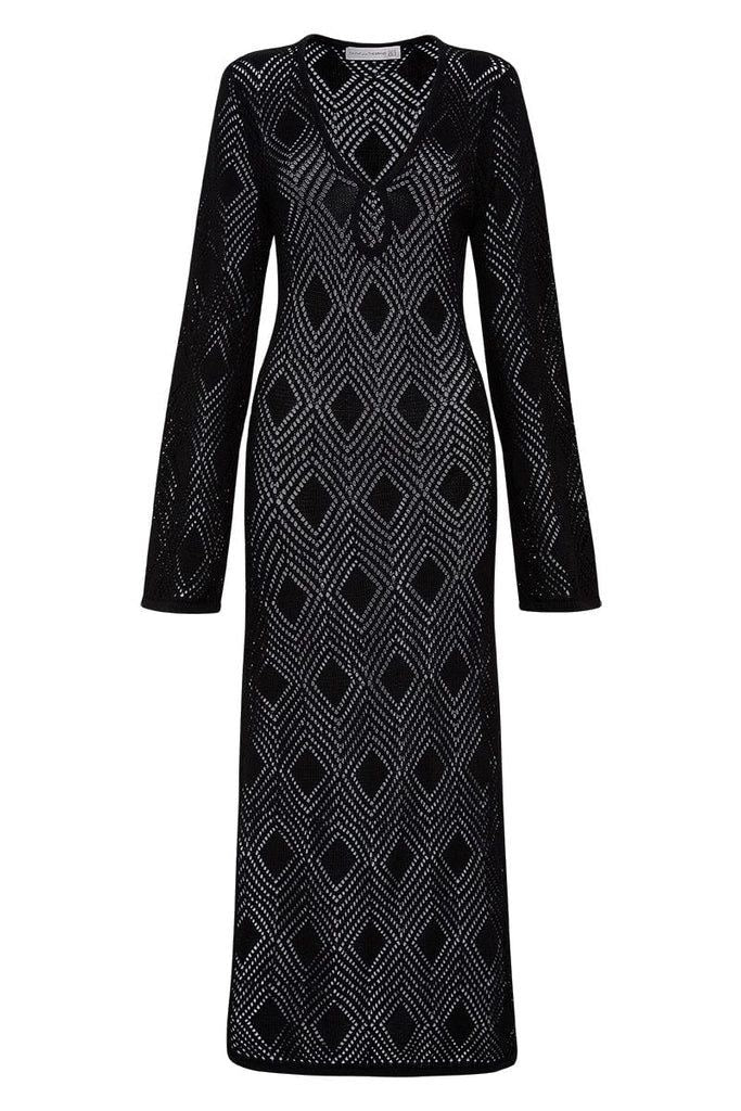 Faithfull the Brand Serena Pointelle Knit Dress