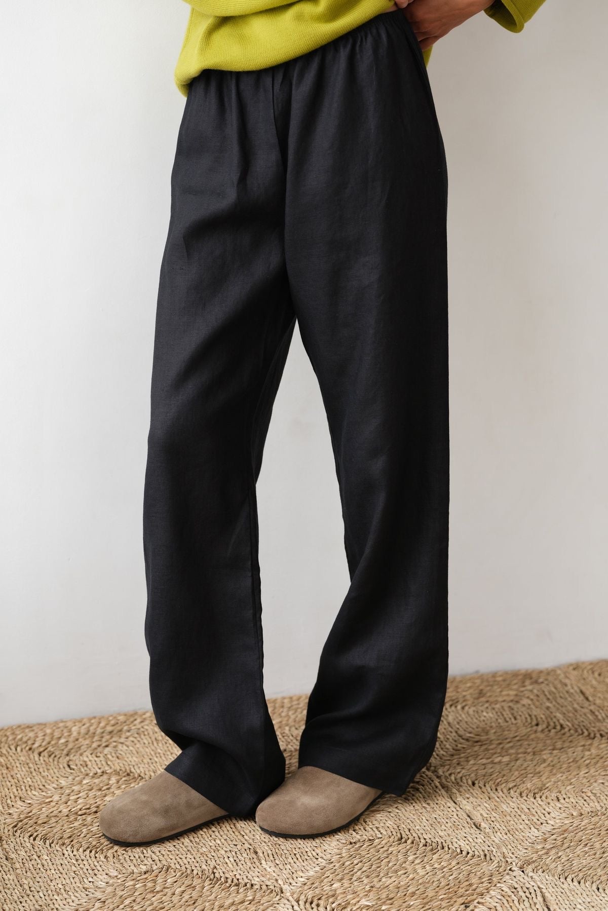 Donni Linen Simple Pant