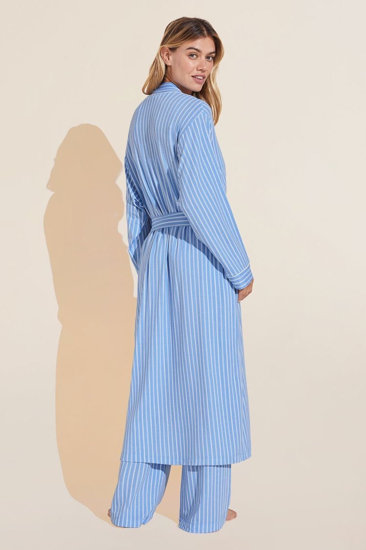 Eberjey Gisele Printed Long Robe