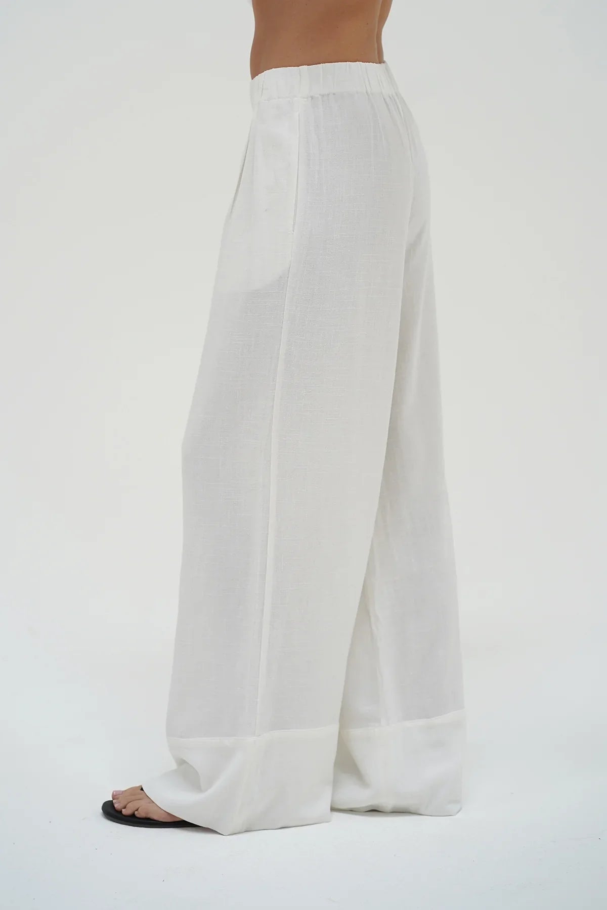 LNA Linen Pull On Pant