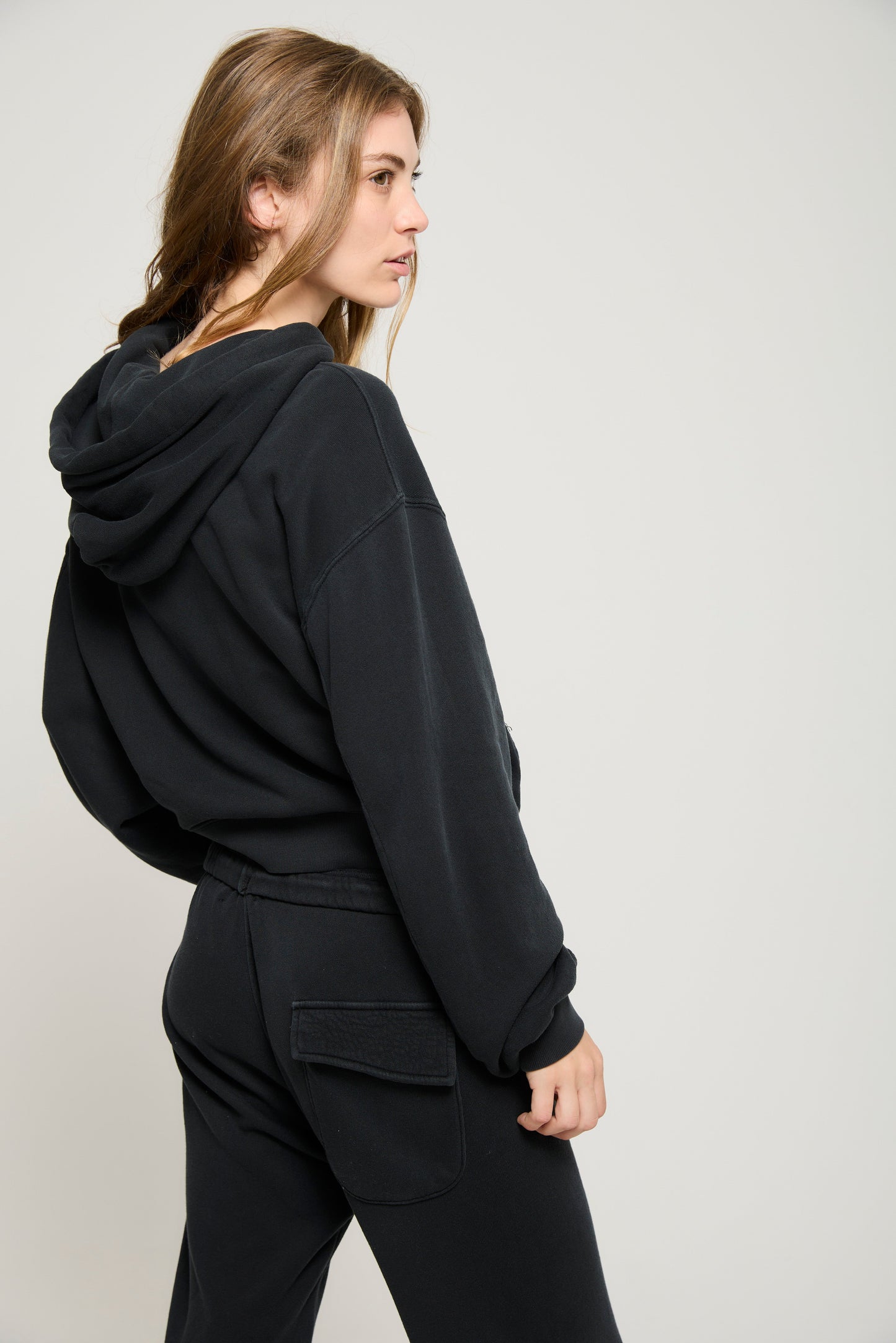 ATF Play It Twice Cropped Hoodie