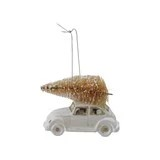 VW Bug Ornament - glass