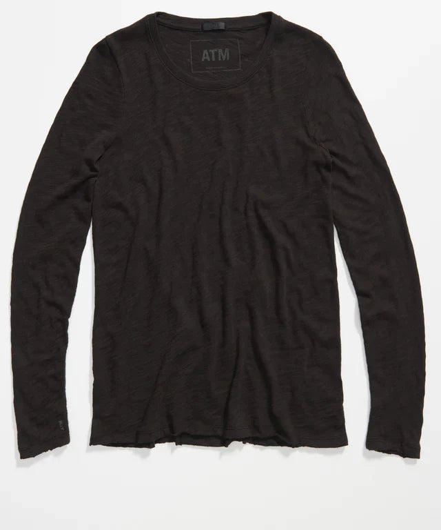 ATM Long Sleeve Crew Tee