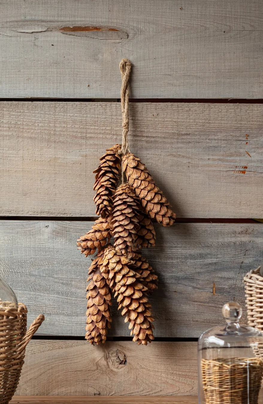 Pinecone Bunch - pine wood