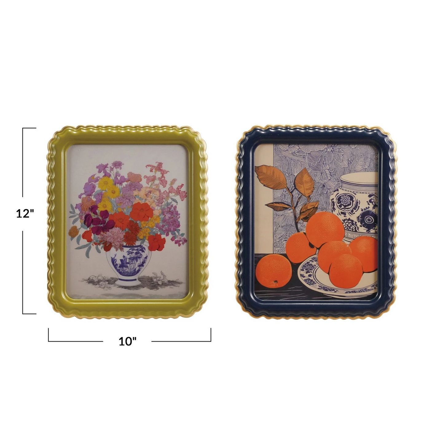 Scalloped Picture Frame