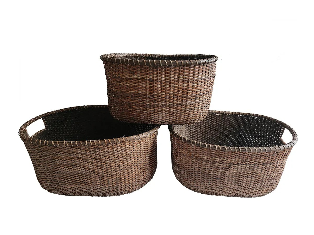 Rattan Traveler Basket