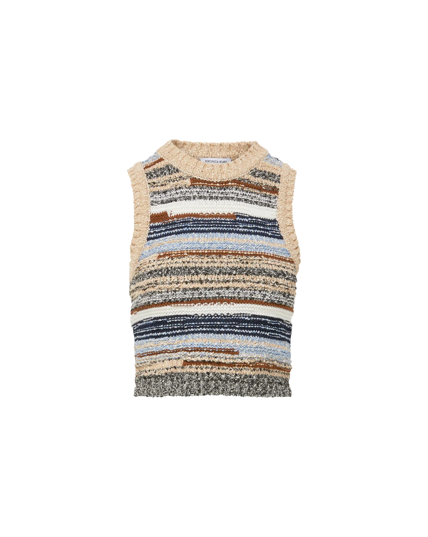 Veronica Beard Cropped Jerrel Knit Tank
