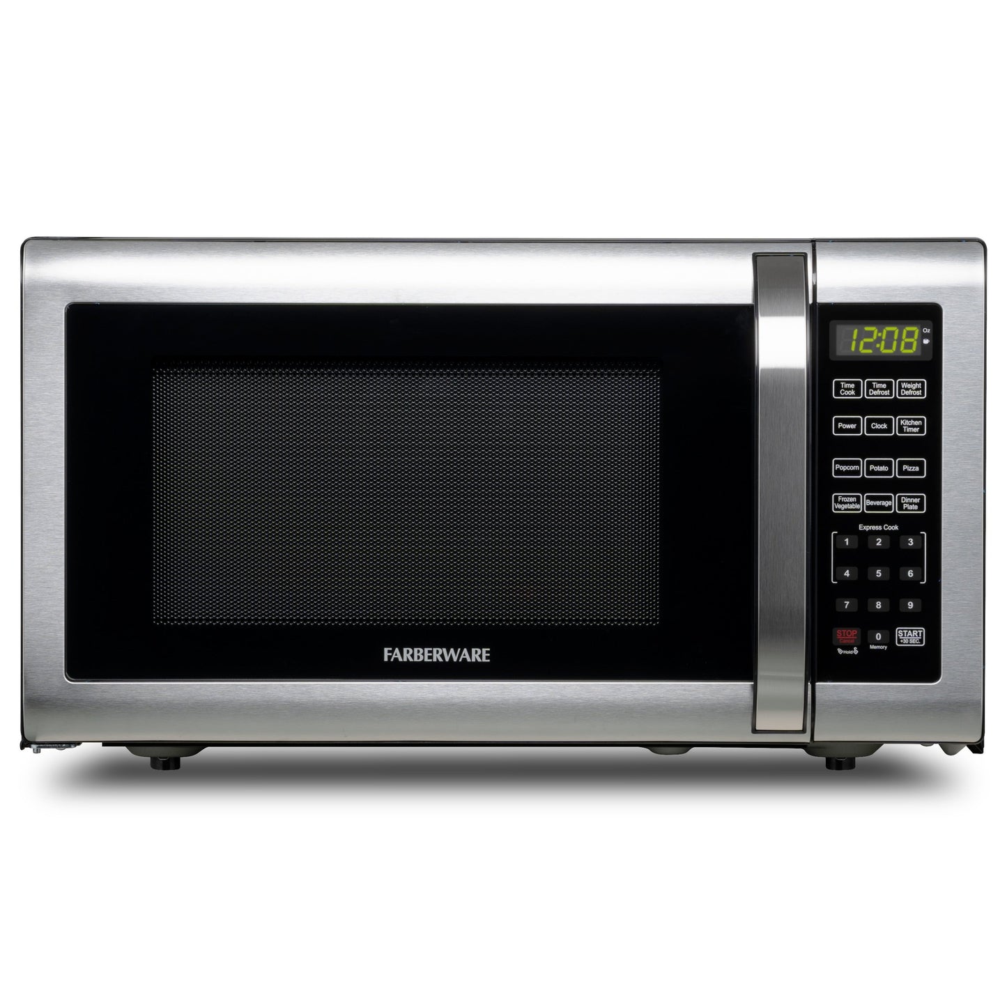 Farberware 1.6 Cu. Ft. Microwave Oven, Brushed Stainless Steel