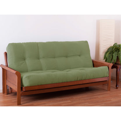 10-inch Thick Twill Futon Mattress (Twin, Full, or Queen)