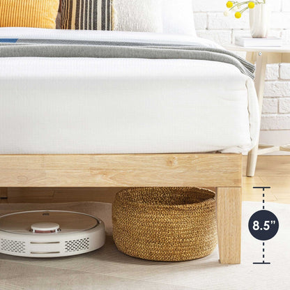 12 Classic Solid Wood Platform Bed Frame