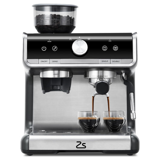 20 Bar Automatic Espresso Coffee Maker with Milk Frother for Home Barista