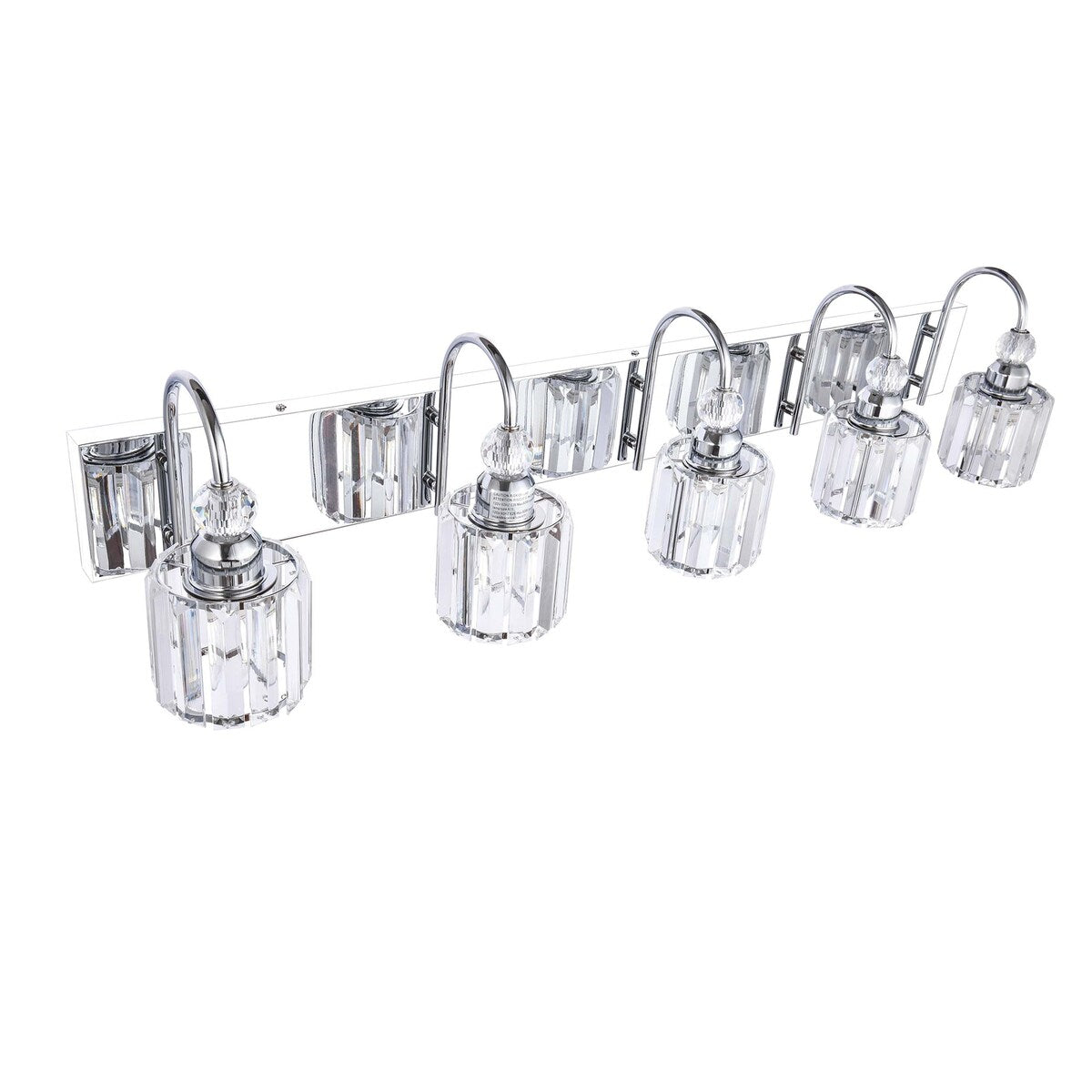 Chrome/ Black/ Gold Modern Over Mirror Crystal Bathroom Restroom Wall Lighting Fixtures Bath Lights Vanity Light