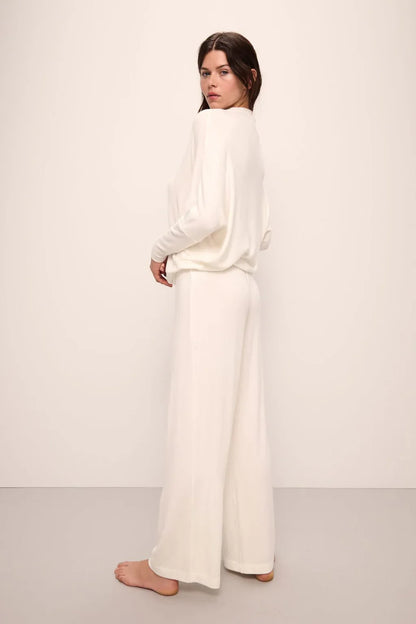 Eberjey Cozy Time Wide Leg Pant