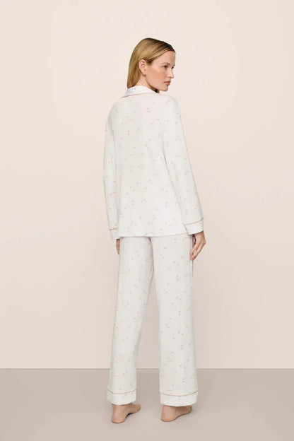 Eberjey Gisele Printed Long PJ Set