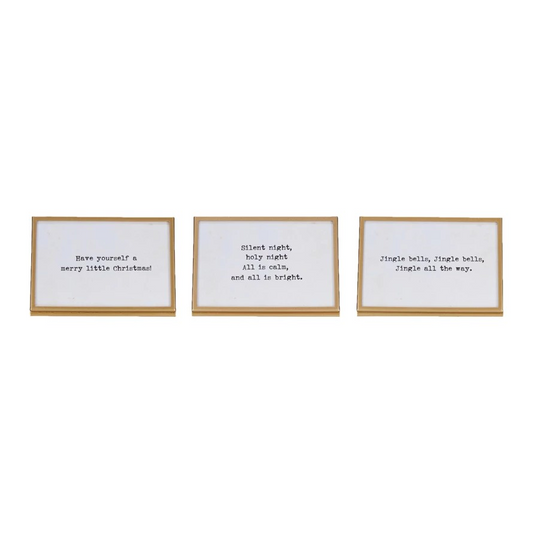 Holiday Easel Frame - metal