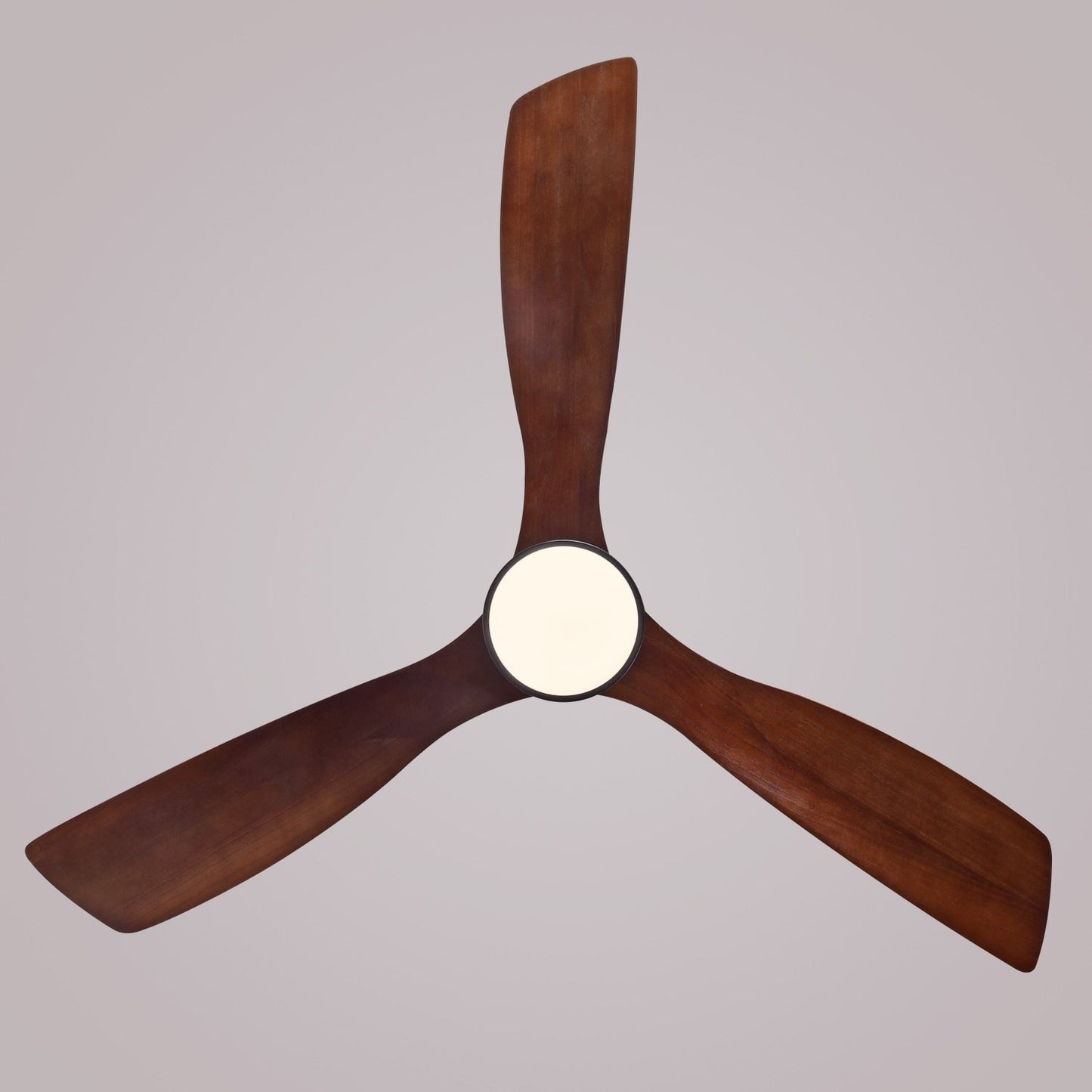 Sofucor 52 Indoor Wood Ceiling Fan Light with Remote, Integrated Light Optional