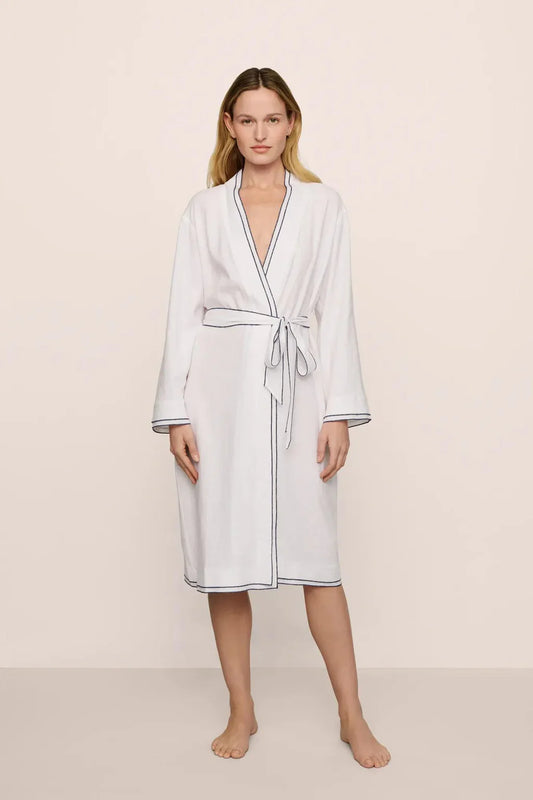 Eberjey Linen Robe