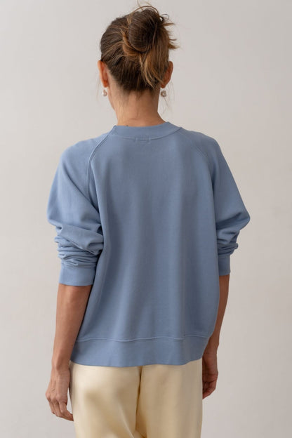 Donni Eco-Terry Crewneck