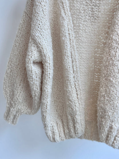 Maiami Alpaca Boucle V-Neck Cardi