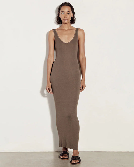 Enza Costa Stretch Silk Knit Maxi