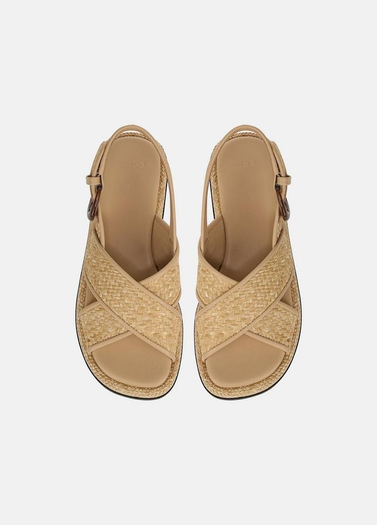 Vince Helena Raffia Sandal