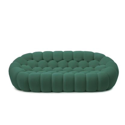 98.43'' Modern Bubble Sofa 3D Honeycomb Shape Lazy Sofa Couch
