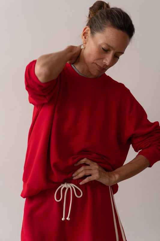 Donni Eco-Terry Crewneck