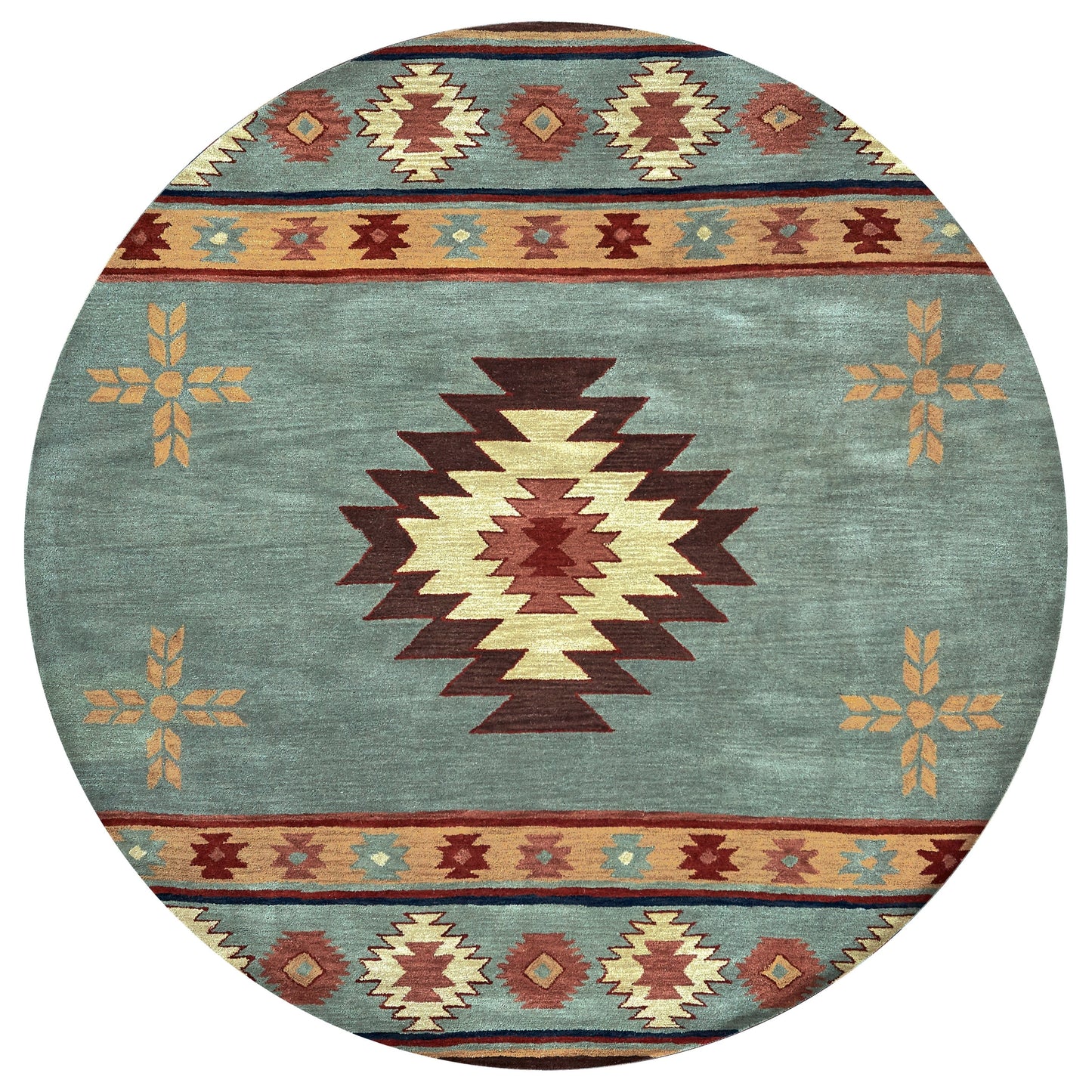 Alora Decor Ryder Southwestern Hand-tufted Wool Rug