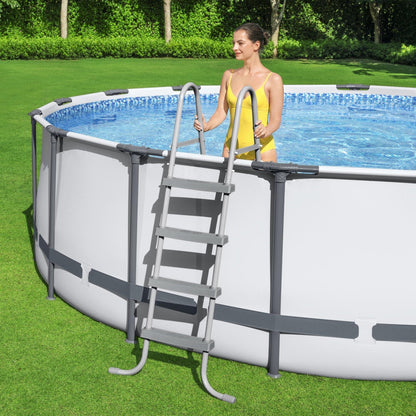 Bestway Steel Pro MAX Round Above Ground Swimming Pool with Pump & Cover