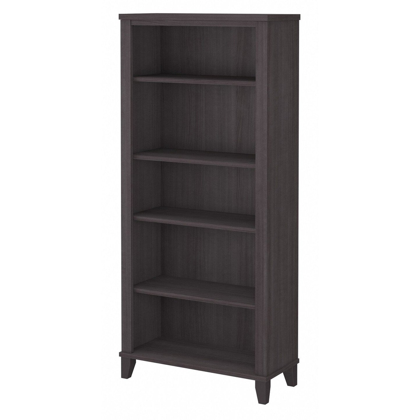Bush Furniture Somerset Tall 5 Shelf Bookcase with Adjustable Shelves