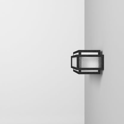 Lavery Camden Square Aged Charcoal & Seeded Glass 3 Light Bath Bar