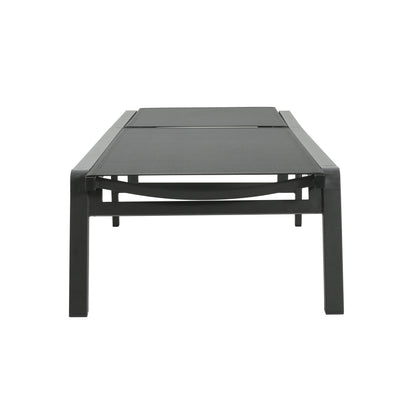 Cape Coral Outdoor Aluminum Chaise Lounge (Set of 2) by Christopher Knight Home - 77.56 D x 25.20 W x 11.80 H