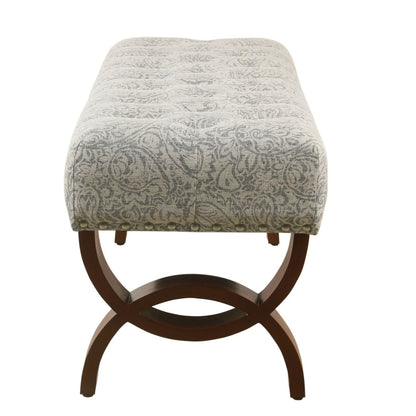 Carolina Tufted Bench With Nailhead Trim