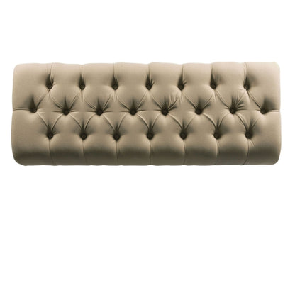 Carolina Tufted Bench With Nailhead Trim