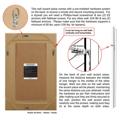 Champagne Bead Beveled Rectangular Wall Mirror - Clear