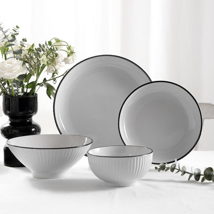 Christian Siriano Lustra Stoneware Dinnerware Set