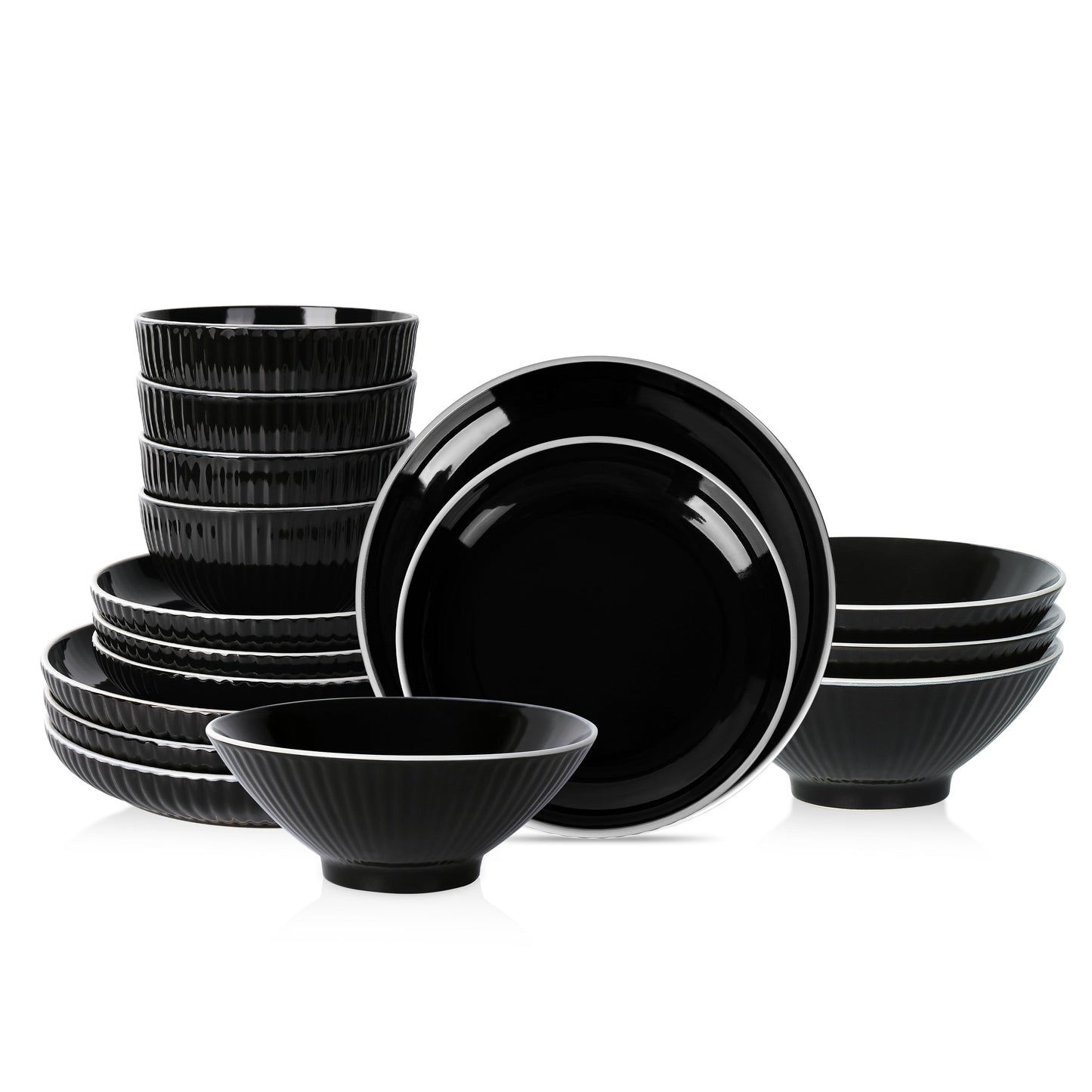 Christian Siriano Lustra Stoneware Dinnerware Set