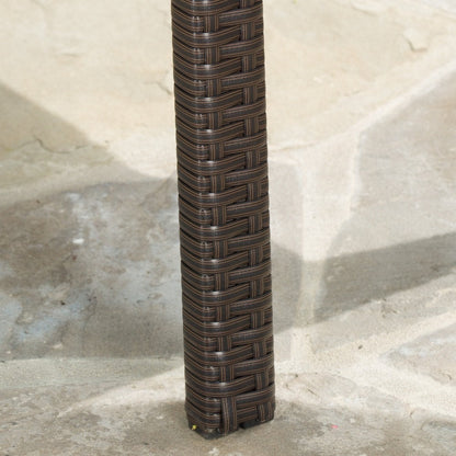 Elba 3-piece Wicker Bistro Set by Christopher Knight Home